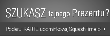 Karty Upominkowe SquashTime.pl - Podaruj Prezent
