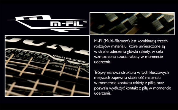 dunlop mfil tehcnologia rakiet squash 