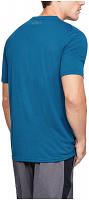 Under Armour Theadborne Fitted Short Sleeve Blue