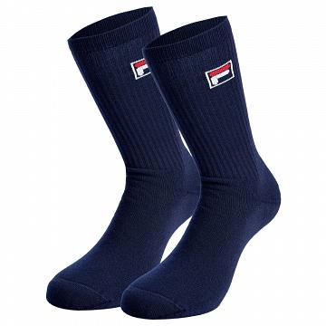 FILA Performance Long Frottee Socks 2P Navy