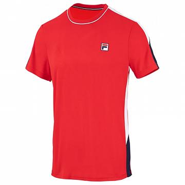 FILA T-Shirt Gabriel Red / White