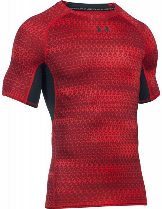Under Armour HeatGear Printed Red