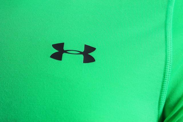 Under Armour Theadborne Fitted Short Sleeve Green