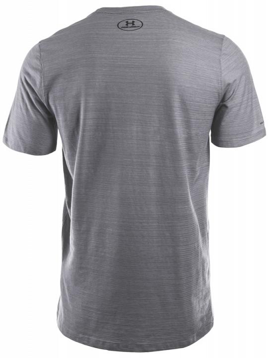 Under Armour Charged Cotton ShortSleeve Pocket T Grey