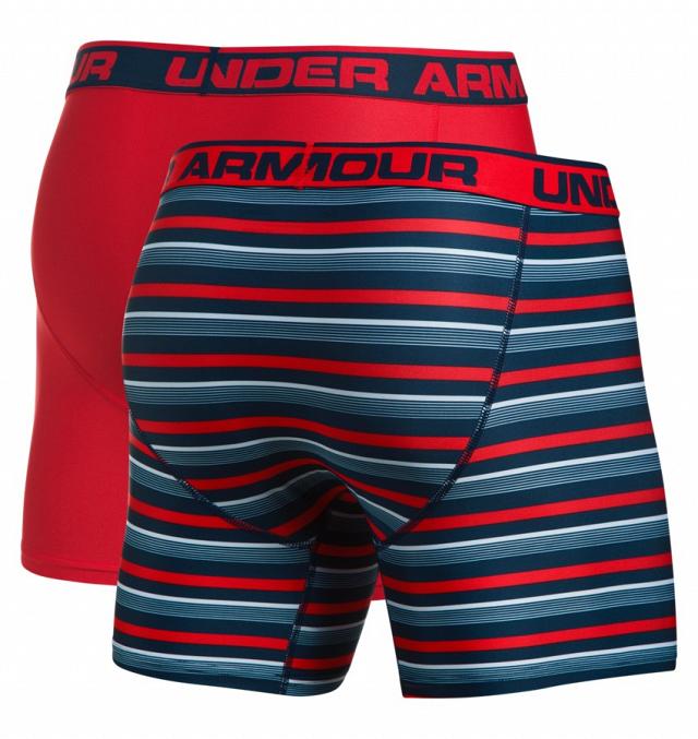 Under Armour Original 6in 2 Pack Red