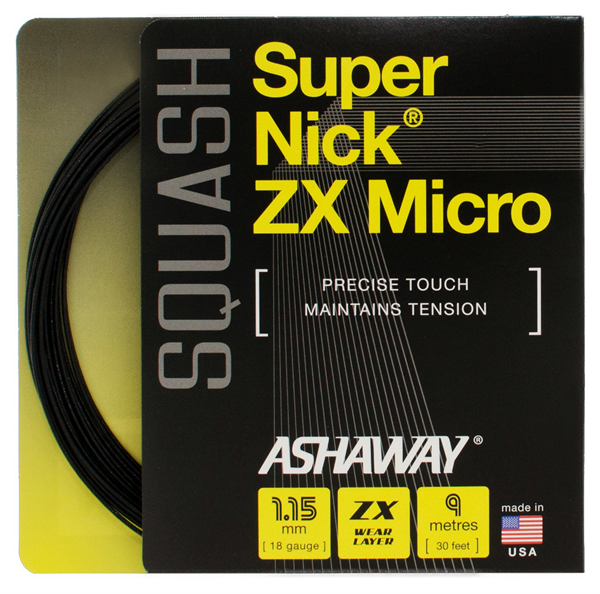 Ashaway SuperNick ZX Black - set