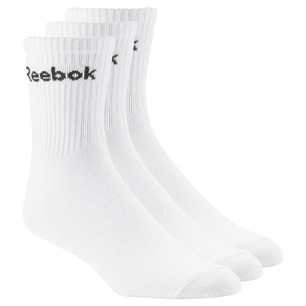 Reebok Crew Sock 3Pack White - Akcesoria do squash - sklep
