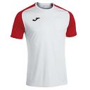 Joma Academy IV SS Tee White / Red