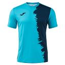 Joma Picasho SS Tee Fluorescent Turquoise / Dark Navy