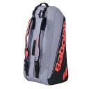 Babolat Pure Strike 4-gen. Thermobag 6R Carbon Grey / Neon Red