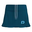 Pallap Women's Skort Petrol Blue / Cyan Blue