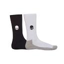 Hydrogen Size Socks 2-Pack White / Black