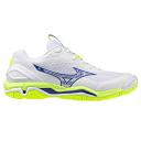 Mizuno Wave Stealth 6 White / Lightning Yellow / Dazzlin