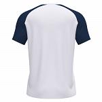 Joma Academy IV SS Tee White / Navy Blue