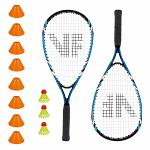 Victor VicFun 100 Blue - Zestaw Crossminton / Speedminton
