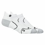ASICS Court+ Tennis Ankle Socks Brilliant White