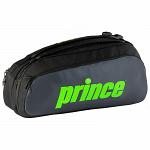 Prince Tour 2-Comp Racketbag 6R Black / Gray / Green