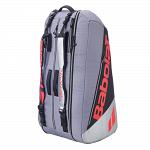 Babolat Pure Strike 4-gen. Thermobag 9R Carbon Grey / Neon Red