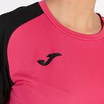 Joma Academy IV Woman SS Tee Fuchsia / Black