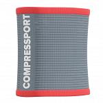 Compressport 3D Dots Sweatband Grey / White