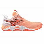Mizuno Wave Momentum Elite Flamingo Coral / Lava Orange / White