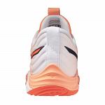 Mizuno Wave Momentum Elite Flamingo Coral / Lava Orange / White
