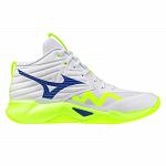 Mizuno Wave Momentum Pro Mid White / Lightning Yellow / Dazzlin
