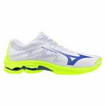 Mizuno Wave Lightning Pro White / Lightning Yellow / Dazzling Blue