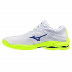 Mizuno Wave Lightning Pro White / Lightning Yellow / Dazzling Blue