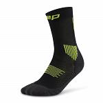 CEP Core Run Mid Cut Socks 5.0 Black / Lime