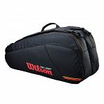 Wilson Pro Staff Classic Tour Racketbag 6R Black