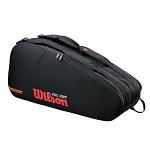 Wilson Pro Staff Classic Tour Racketbag 6R Black