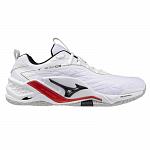 Mizuno Wave Stealth Neo 2 White / Black / Fiery Red