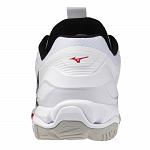 Mizuno Wave Stealth 6 White / Black / Fiery Red