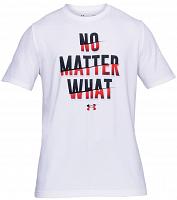 Under Armour No Matter What Short Sleeve White