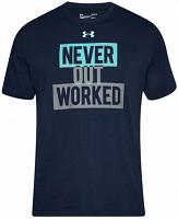Under Armour UA Never Out Worked Short Sleeve Black