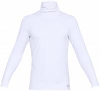 Under Armour Fitted ColdGear&#169;  Funnel Neck White