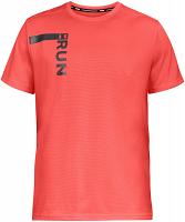 Under Armour UA Run Tall Graphic Short Sleeve Red