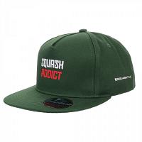Squash Addict Promo Snapback Cap Green