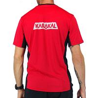 Karakal Pro Tour Tee Red / Graphite
