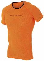 Brubeck 3D Run Short Sleeve Orange