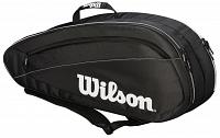 Wilson Fed Team 6 Pack 6R Bag Black / White