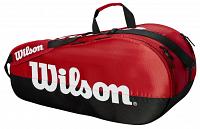 Wilson Team 2 Compartment 9R Bag Black / Red