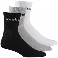 Reebok Crew Sock 3Pack Medium Grey Heather