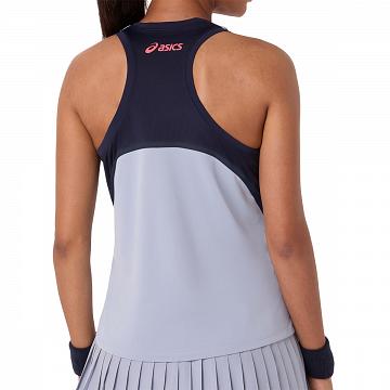 ASICS Match Tank Grey Blue