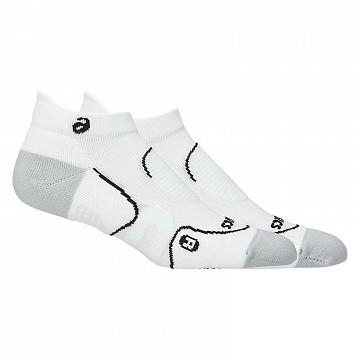 ASICS Court+ Tennis Ankle Socks Brilliant White