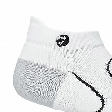 ASICS Court+ Tennis Ankle Socks Brilliant White