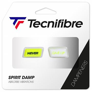 Tecnifibre Spirit Damp Neon 2-Pack Lime / White