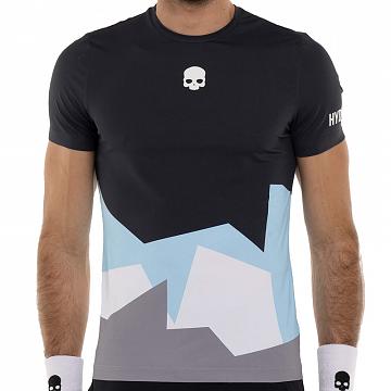 Hydrogen Mountains Tech T-Shirt Blue / Black