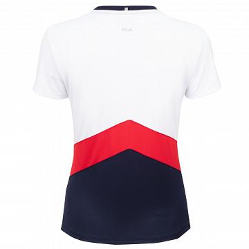 FILA T-Shirt Aurelia White / Navy